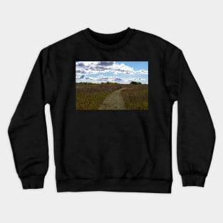 Path in the foothills Crewneck Sweatshirt